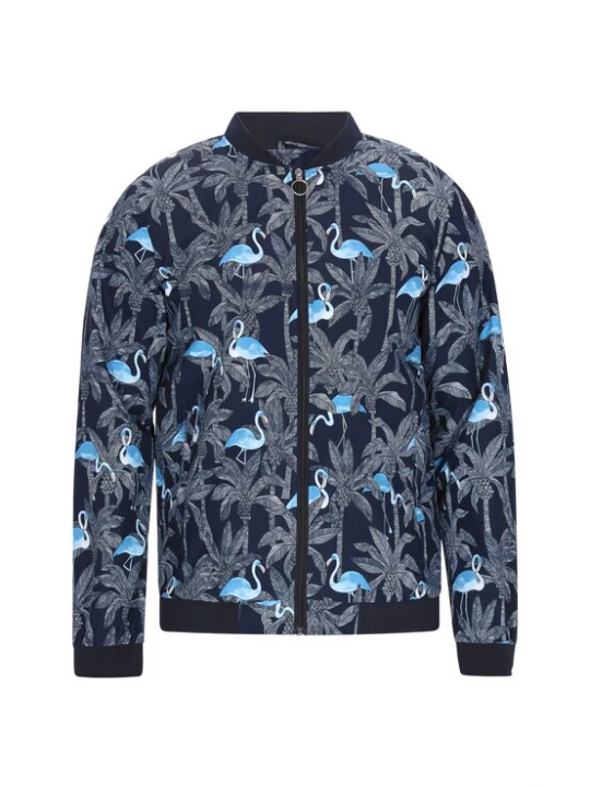 Foto van product MO Tussenjas blauw / zwart