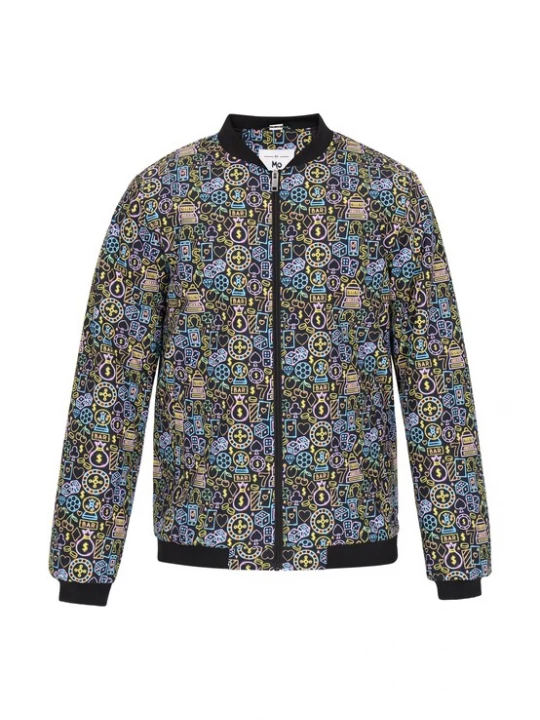 Foto van product MO Tussenjas gemengde kleuren / zwart