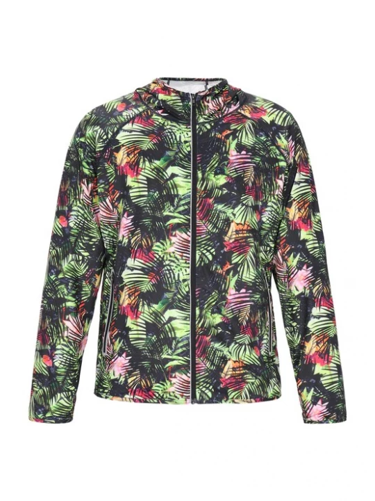 Foto van product MO Tussenjas groen / pink / zwart