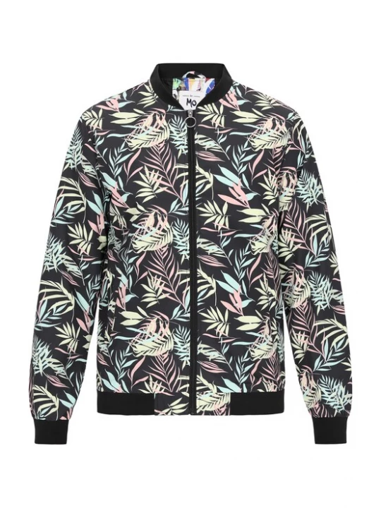 Foto van product MO Tussenjas lichtblauw / pastelgroen / rosa / zwart