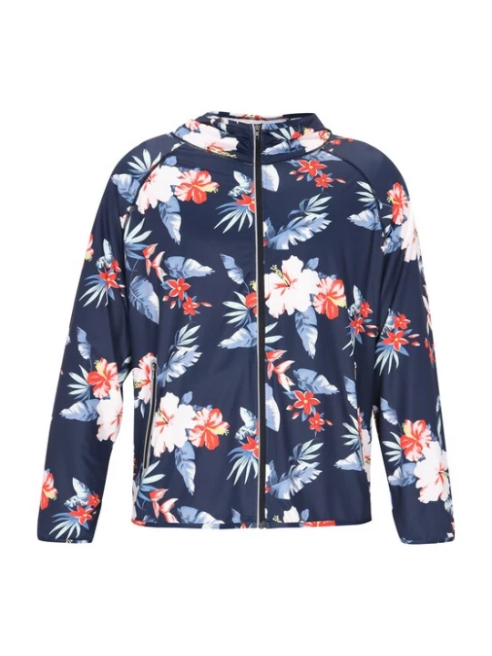 Foto van product MO Tussenjas marine / hemelsblauw / appel / oranje / rosé