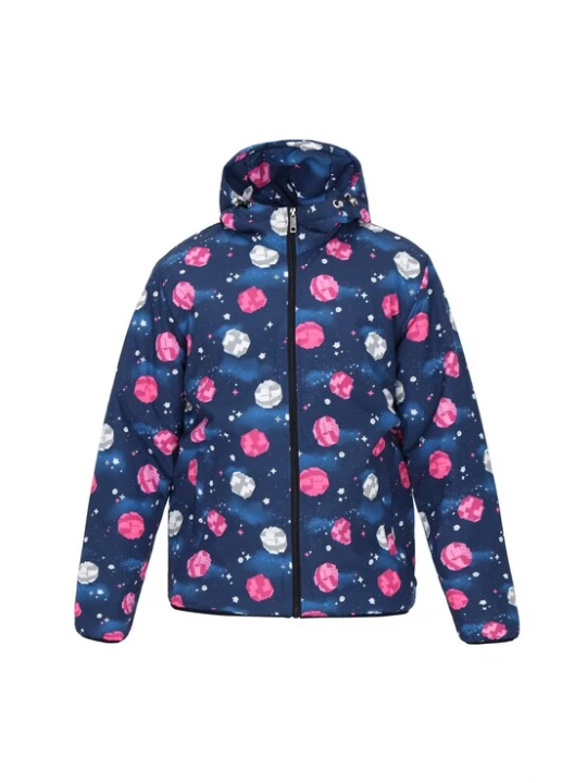 Foto van product MO Tussenjas marine / pink / wit