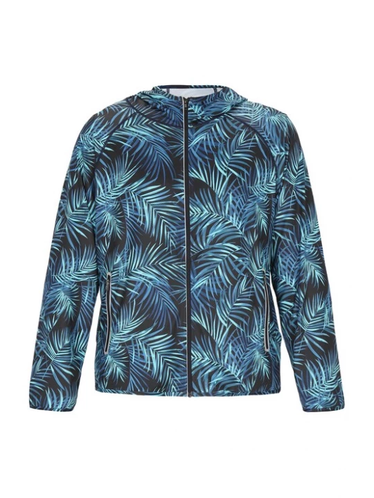 Foto van product Reiswood Tussenjas navy / turquoise / saffier / aqua
