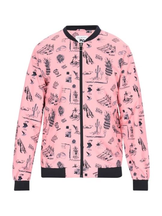 Foto van product MO Tussenjas rosa / zwart