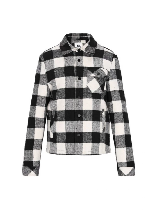 Foto van product MO Tussenjas zwart / offwhite