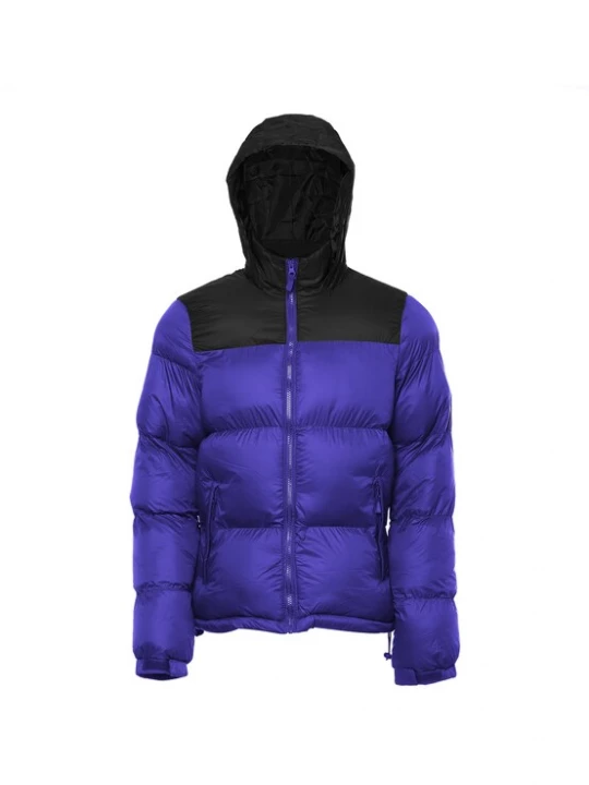 Foto van product MO Winterjas lila / zwart