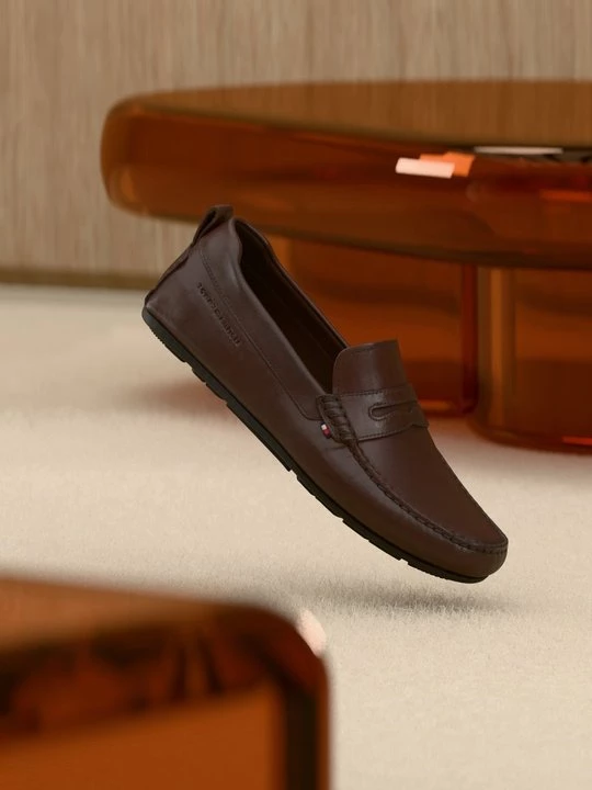 Foto van product Mocassins Tommy Hilfiger donkerbruin