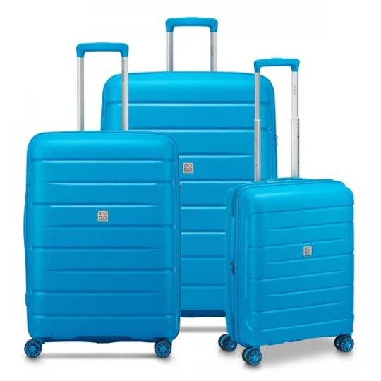 Foto van product MODO by Roncato Kofferset 'Starlight 3.0' blauw