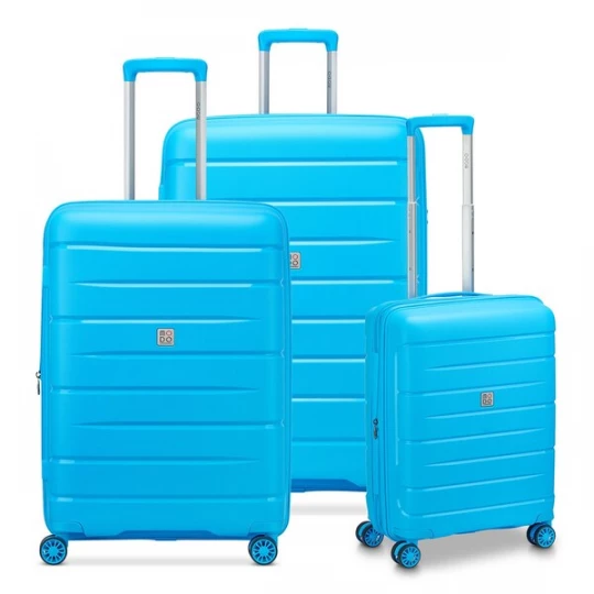 Foto van product MODO by Roncato Kofferset 'Starlight 3.0' pastelblauw