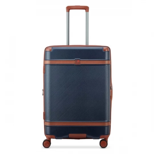 Foto van product MODO by Roncato Trolley 'Charm 2.0 ' donkerblauw / bruin