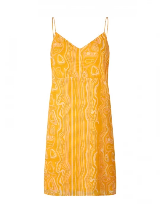 Foto van product modström Jurk 'Donte' ecru / oranje