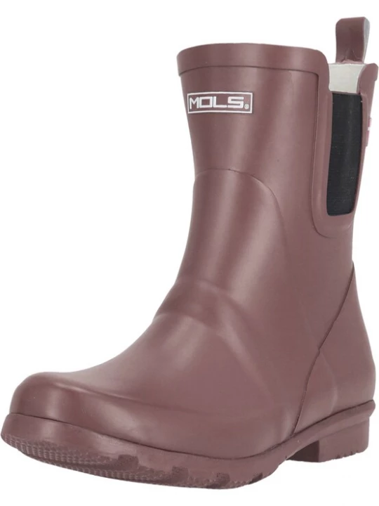 Foto van product Mols Regenlaarzen 'Suburbs' bruin / zwart / wit