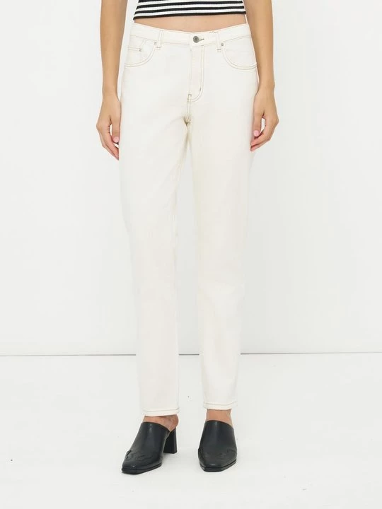 Foto van product Mom jeans KARL LAGERFELD crème
