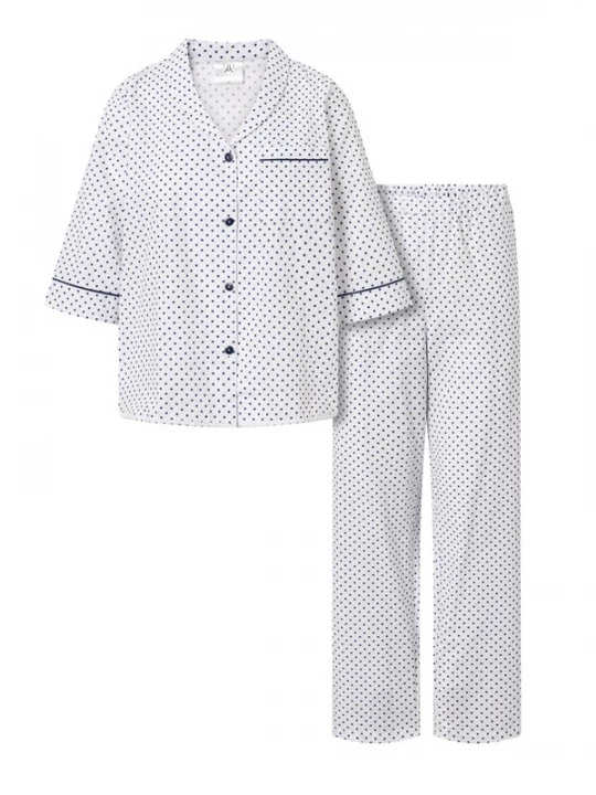 Foto van product Momenti Per Me Pyjama 'Ms. President' wit