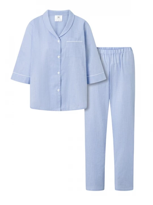 Foto van product Momenti Per Me Pyjama 'Ocean Dream' blauw