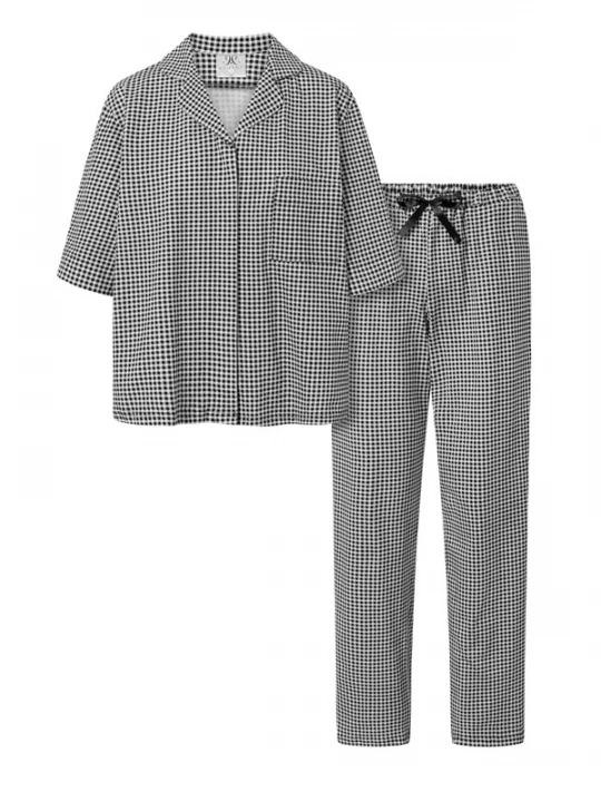 Foto van product Momenti Per Me Pyjama 'Serenity' zwart