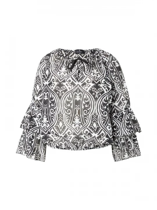Foto van product monari Blouse zwart / wit
