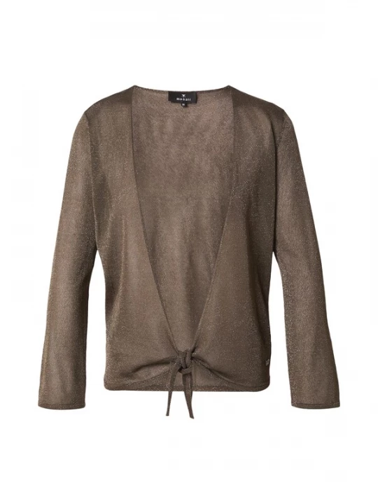 Foto van product monari Gebreid vest bruin