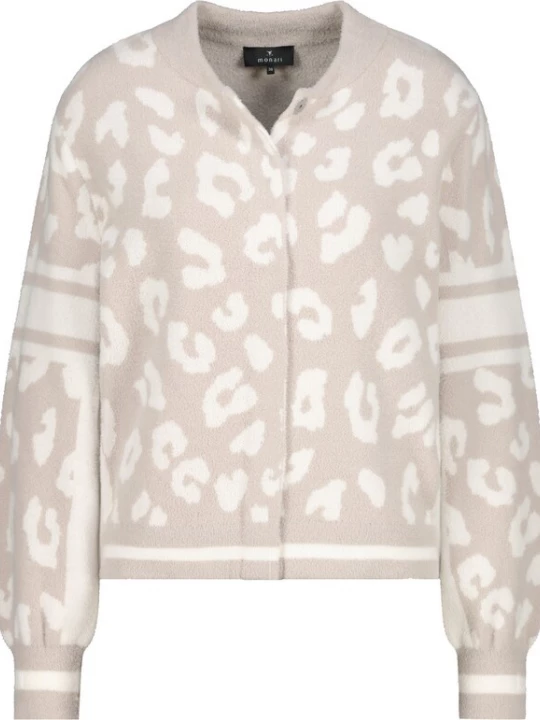 Foto van product monari Gebreid vest lichtbeige / offwhite