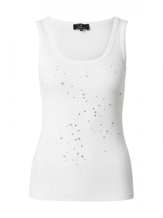 Foto van product monari Top beige / zilver