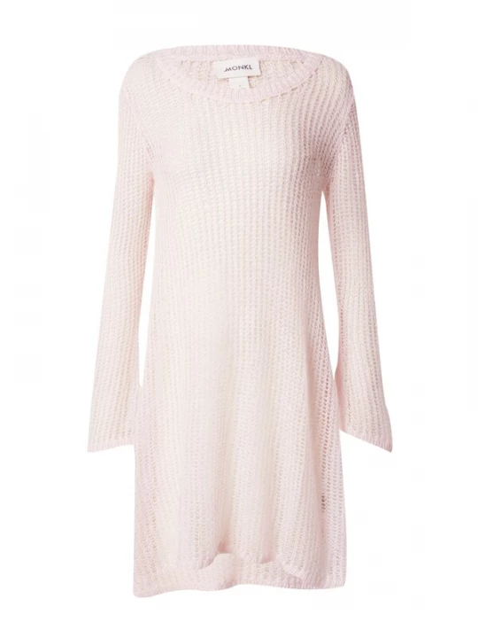 Foto van product Monki Gebreide jurk rosa