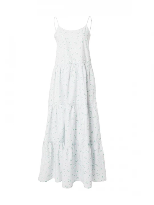 Foto van product Monki Jurk azuur / groen / wit