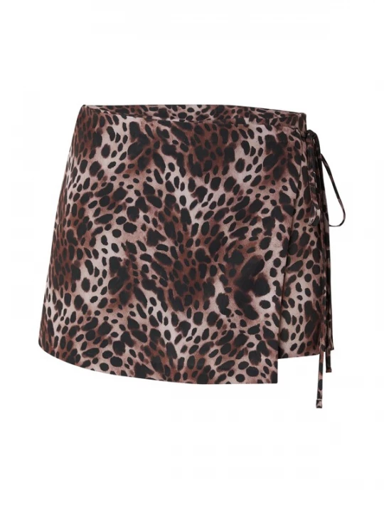 Foto van product Monki Rok beige / bruin / zwart
