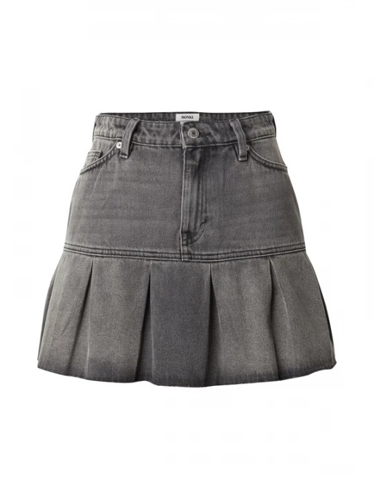 Foto van product Monki Rok black denim