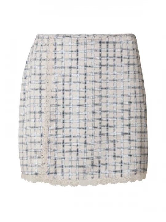Foto van product Monki Rok marine / riet / pastelroze