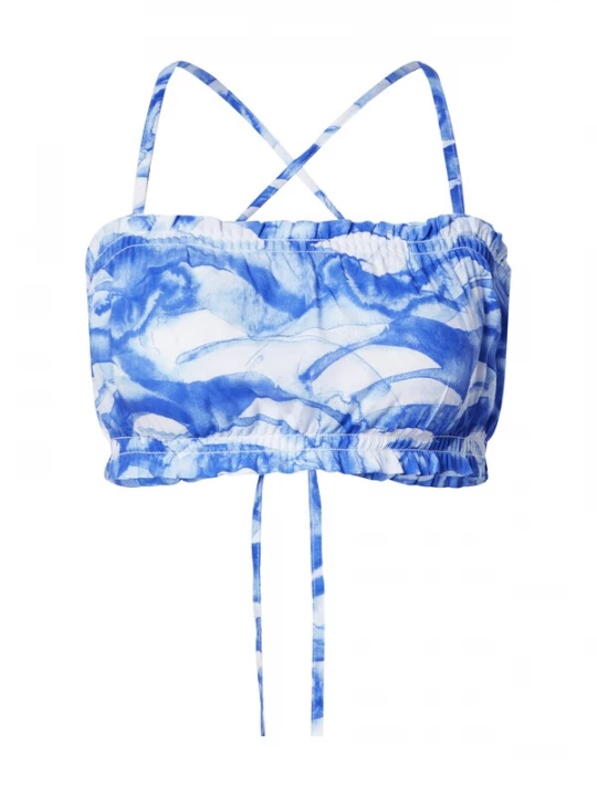 Foto van product Monki Top blauw / wit