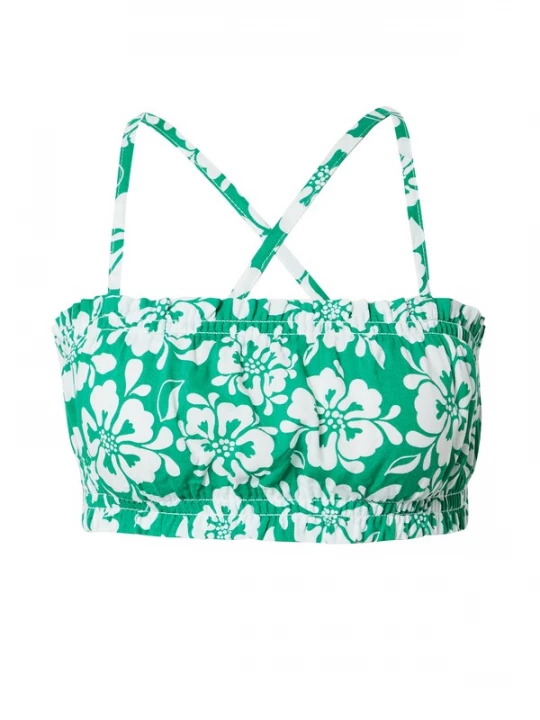 Foto van product Monki Top groen / wit