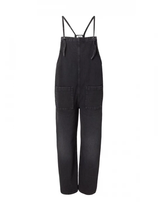 Foto van product Monki Tuinbroek jeans black denim