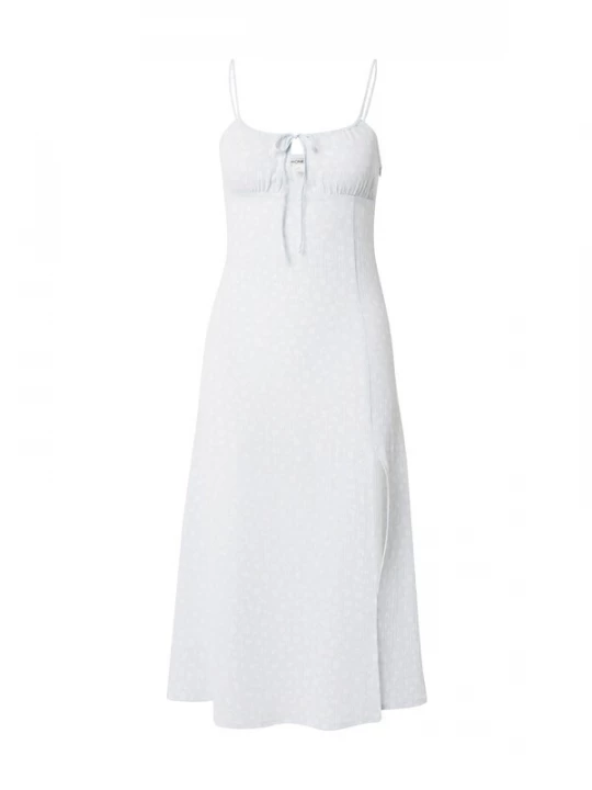 Foto van product Monki Zomerjurk lichtblauw / wit