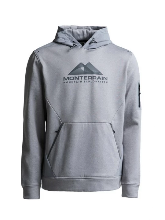 Foto van product MONTERRAIN Sweatshirt 'Speed 2.0' grijs / donkergrijs