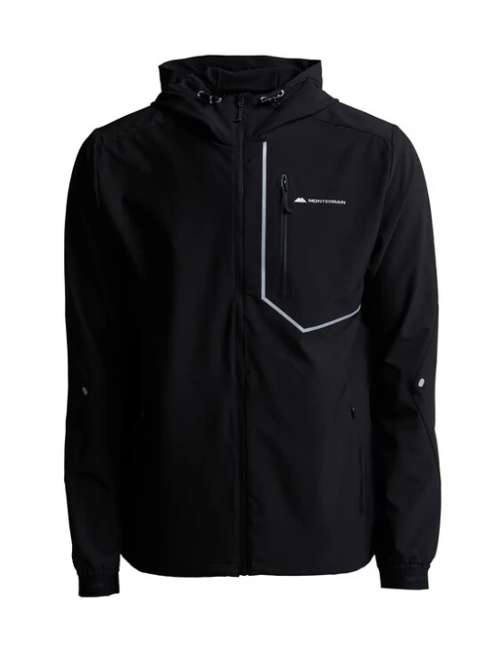 Foto van product MONTERRAIN Tussenjas 'Ramble 3.0' zwart / wit