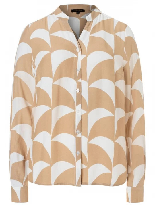 Foto van product MORE & MORE Blouse camel / offwhite