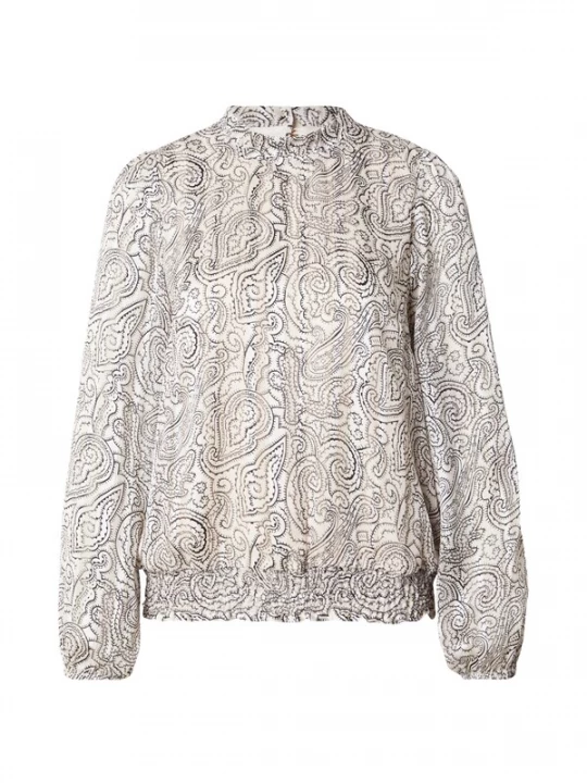 Foto van product MORE & MORE Blouse crème / zwart