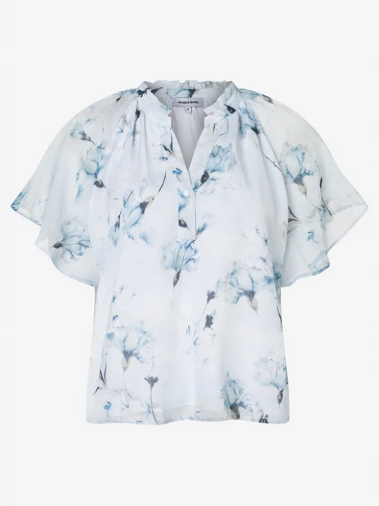 Foto van product MORE & MORE Blouse lichtblauw