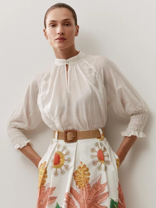 Foto van product MORE & MORE Blouse wit