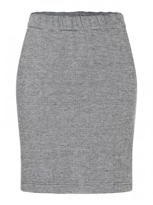 Foto van product MORE & MORE Rok 'Pepita' zwart / wit