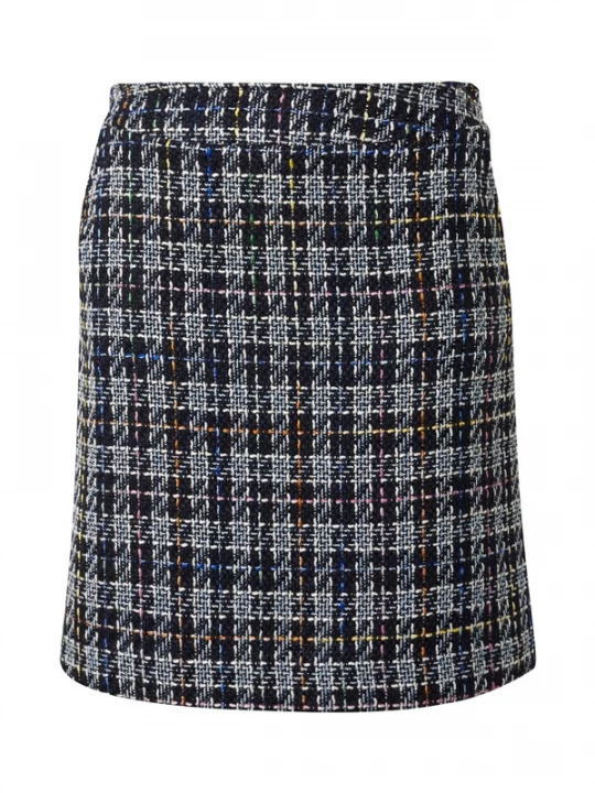 Foto van product MORE & MORE Rok royal blue / koningsblauw / limoen / zwart / wit