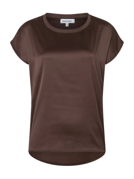 Foto van product MORE & MORE Shirt chocoladebruin