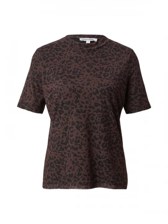 Foto van product MORE & MORE Shirt chocoladebruin / zwart