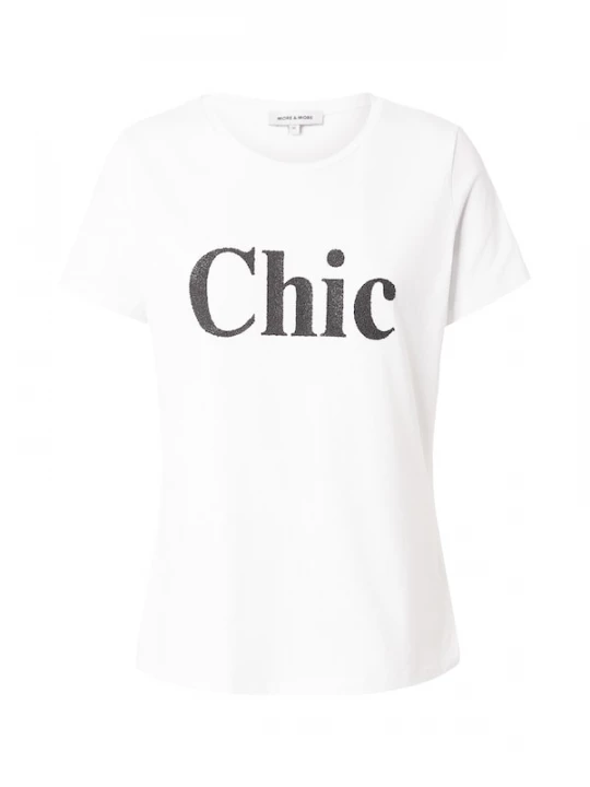 Foto van product MORE & MORE Shirt zwart / wit