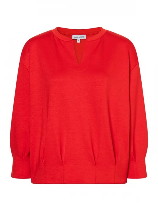 Foto van product MORE & MORE Sweatshirt rood