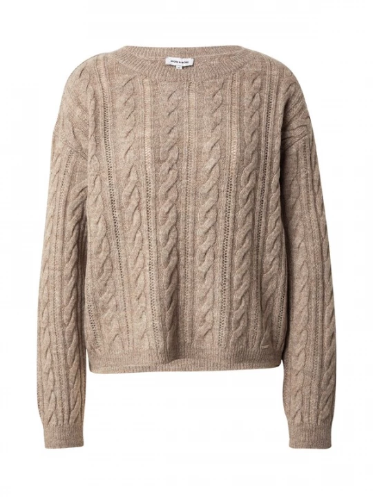 Foto van product MORE & MORE Trui beige gemêleerd