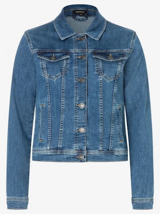 Foto van product MORE & MORE Tussenjas blauw denim
