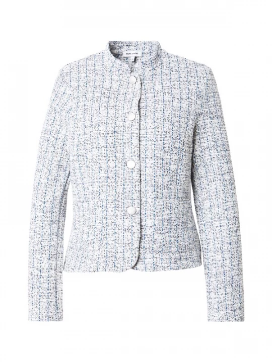 Foto van product MORE & MORE Tussenjas blauw / pastelblauw / zwart / offwhite