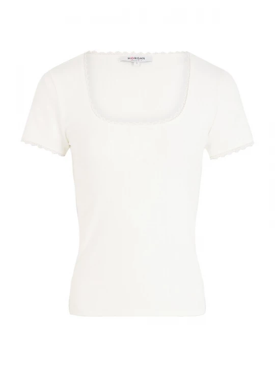 Foto van product Morgan Shirt '232-DLUBI' offwhite