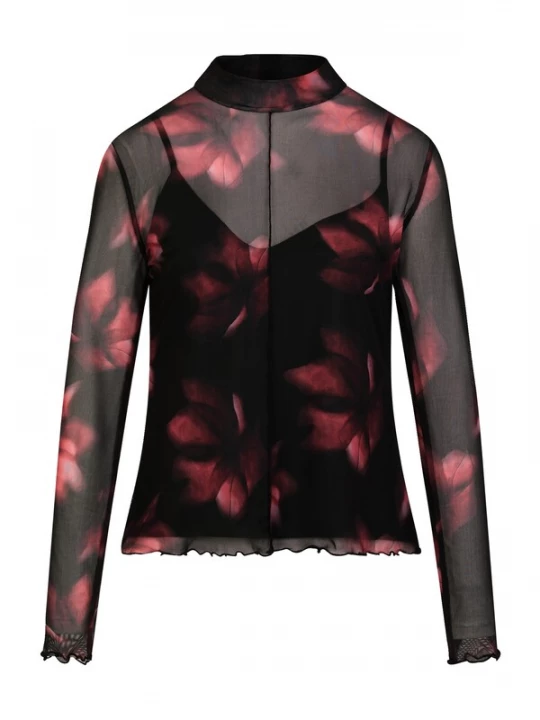 Foto van product Morgan Shirt '261-TALEXI' pink / zwart